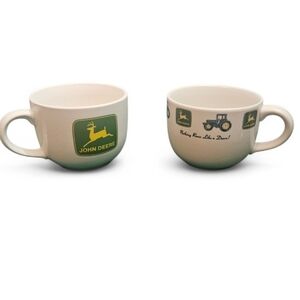 John Deere Extra Large Coffee Mug Soup Cup manufactured by Gibson Designs